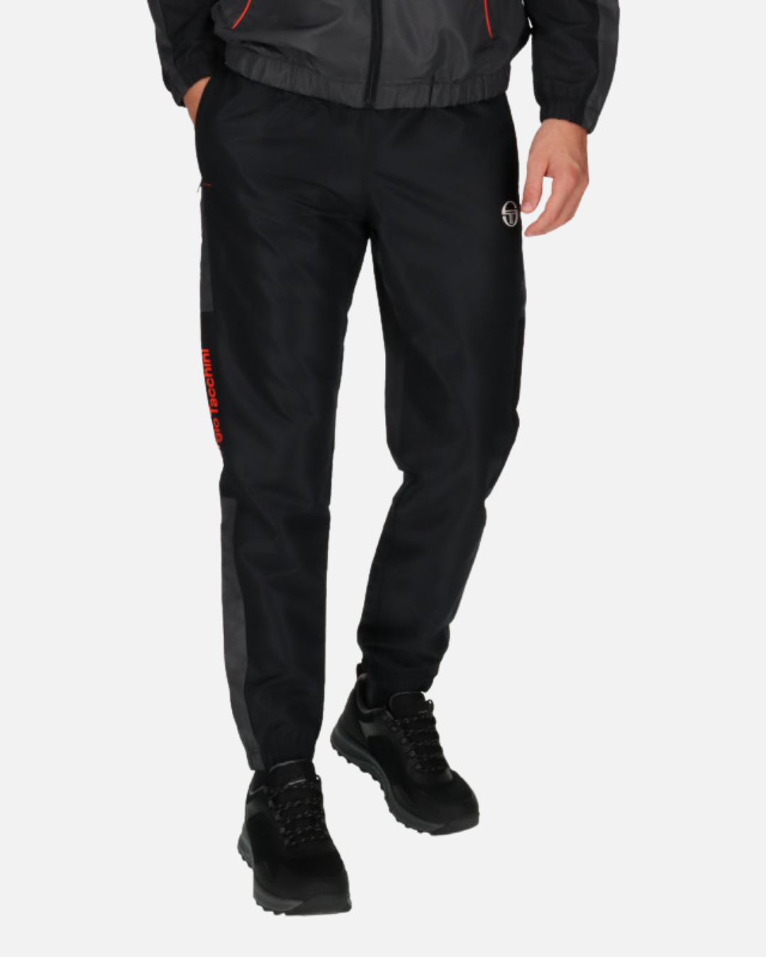 FootkornerSergio Tacchini Ginnico Tracksuit - Black/Red