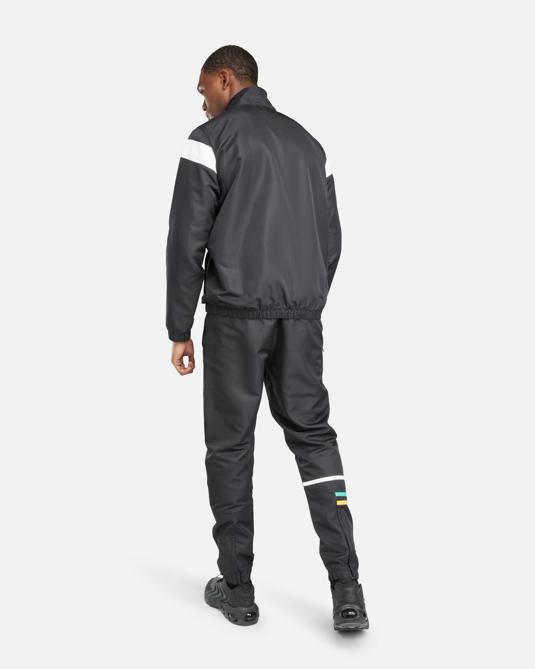 Sergio Tacchini Plug In Tracksuit Black/White/Green – Footkorner