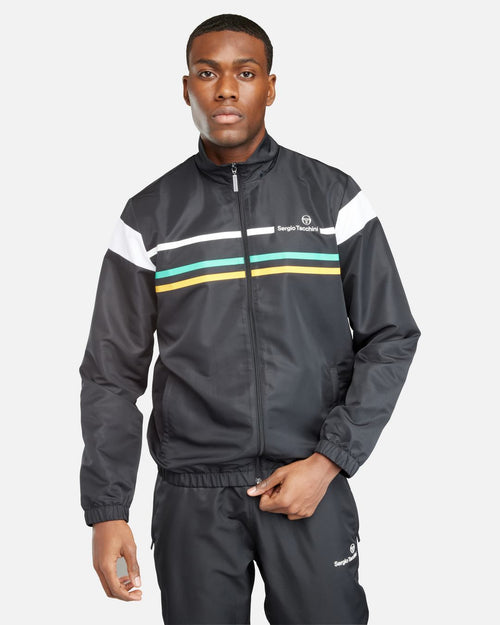 Tuta plug-in Sergio Tacchini - nera/bianca/verde - Footkorner