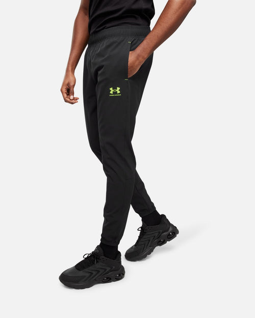 Chándal Under Armour - Negro/Verde - Footkorner