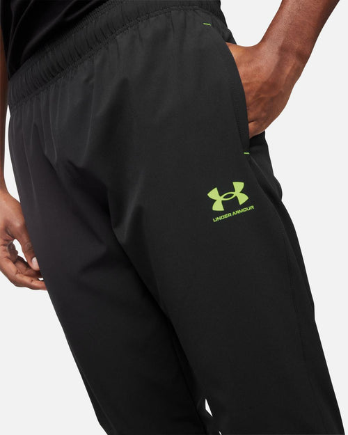 Chándal Under Armour - Negro/Verde - Footkorner