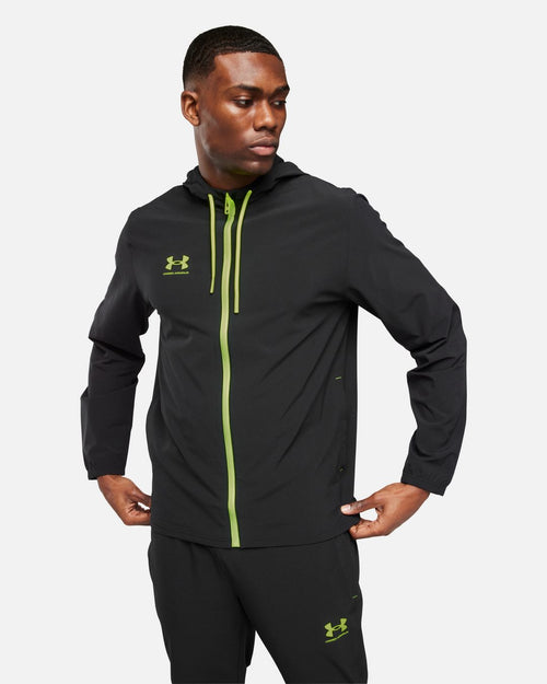 Chándal Under Armour - Negro/Verde - Footkorner