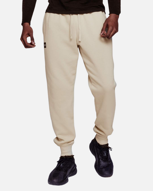 Pantaloni in pile Rival Under Armour - Beige - Footkorner