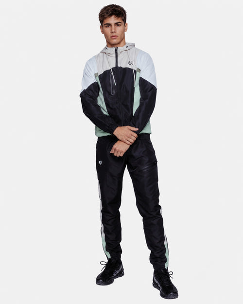 Survêtement FK Diamond X - Noir/Vert/Blanc - Footkorner
