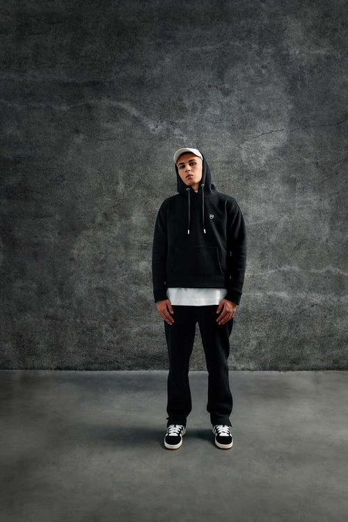 Sudadera con capucha FK Premium - Negro - Footkorner