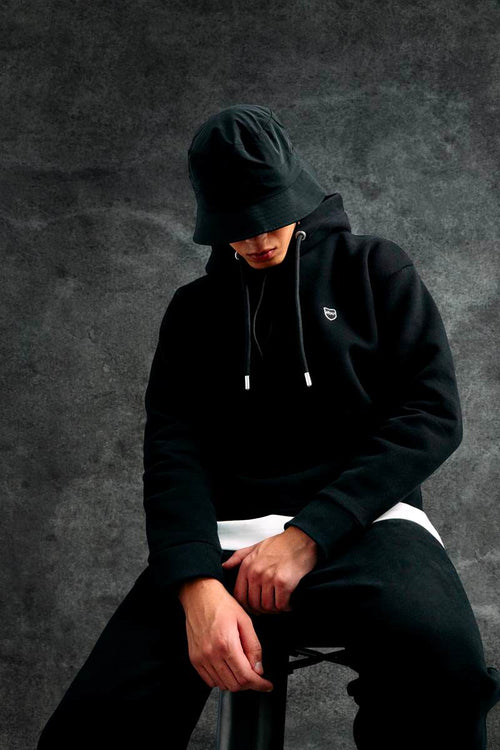 Sudadera con capucha FK Premium - Negro - Footkorner