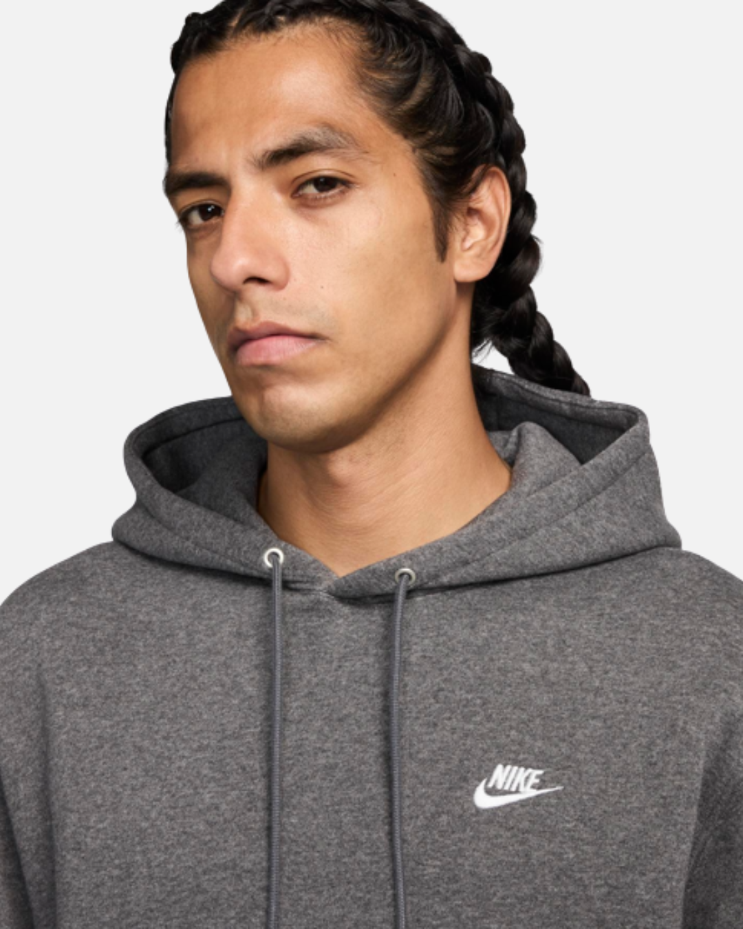 FootkornerSweat à capuche Nike Club - Gris