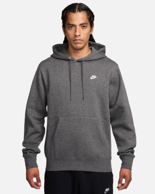 Sweat à capuche Nike Club - Gris - Footkorner