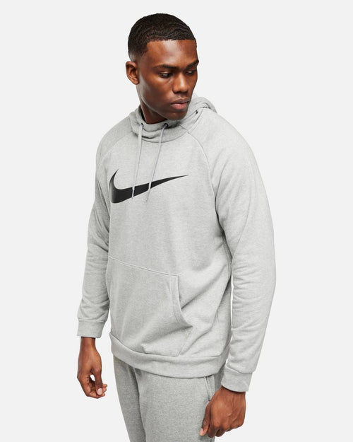 Sudadera con capucha Nike Running Dry Graphic - Gris/Negro - Footkorner