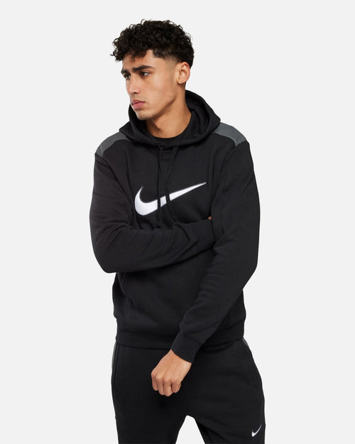 Felpa con cappuccio Nike Sportswear - nera - Footkorner
