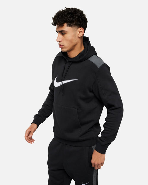 Felpa con cappuccio Nike Sportswear - nera - Footkorner