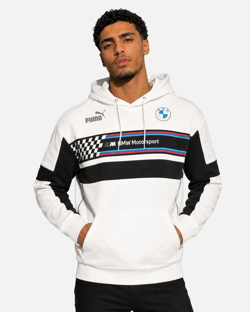 Puma BMW M Motorsport Hoodie - White/Black - Footkorner