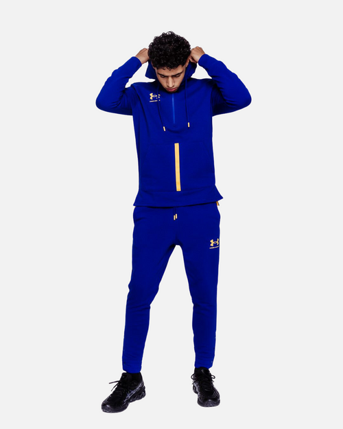 Under Armour Accelerate Kapuzenpullover – Blau/Orange - Footkorner