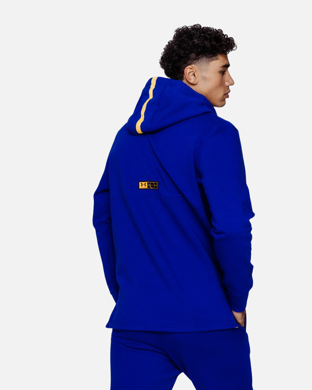 FootkornerUnder Armour Accelerate Kapuzenpullover – Blau/Orange