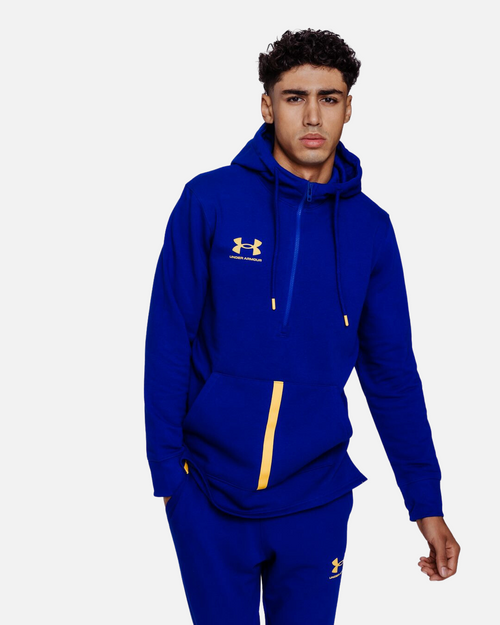 Under Armour Accelerate Kapuzenpullover – Blau/Orange - Footkorner