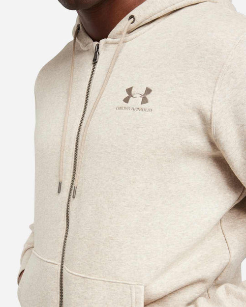 Sudadera con capucha Under Armour Essential Fleece - Beige - Footkorner