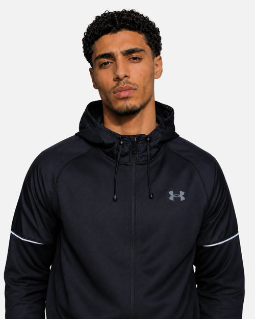 Veste à capuche Under Armour Running Storm - Noir - Footkorner