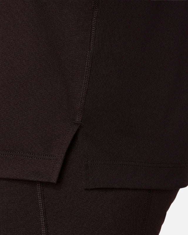 FootkornerSweat Asics Core 1/2 Zip Winter - Bordeaux