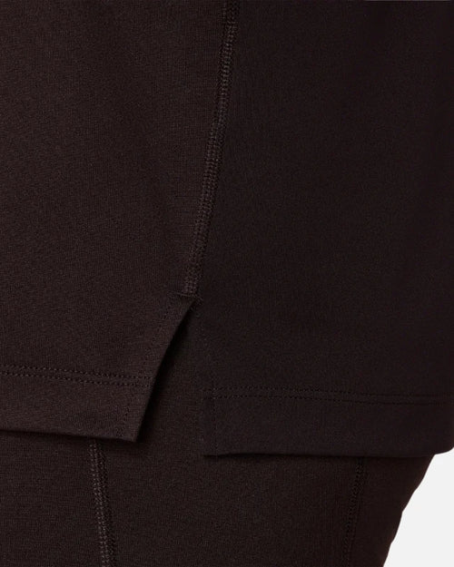 Sweat Asics Core 1/2 Zip Winter - Bordeaux - Footkorner