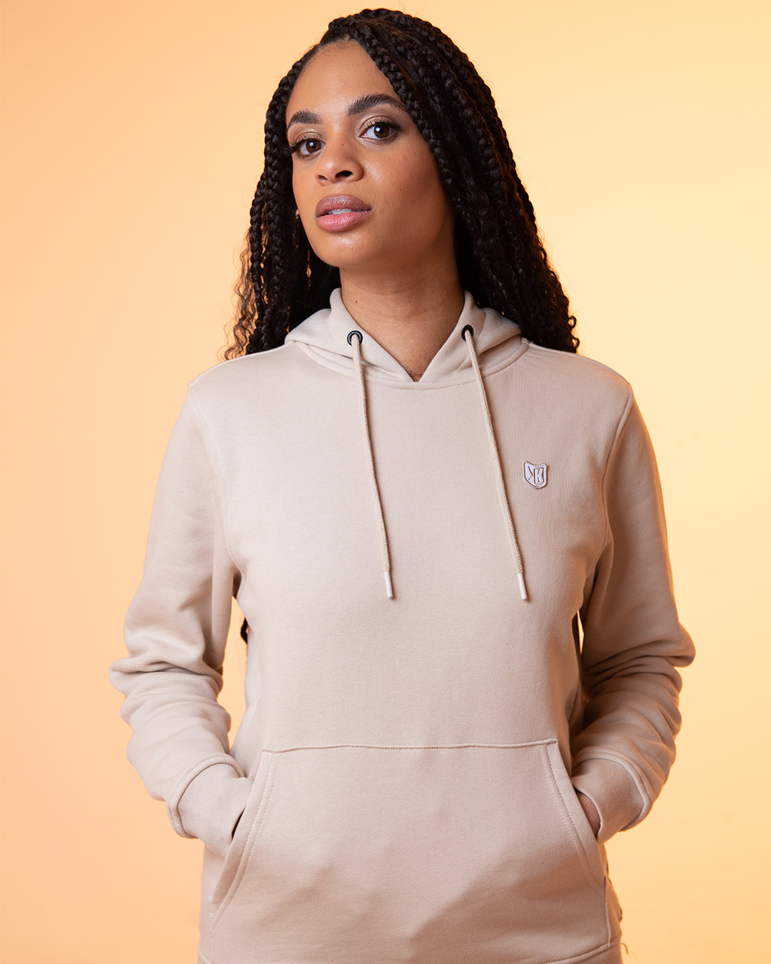 FootkornerFK Cargo Kapuzenpullover - Beige