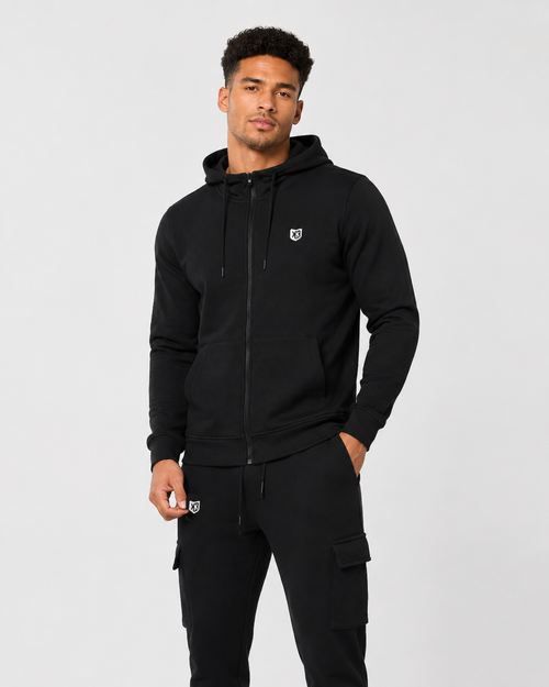 FK Basic Hoody - Black - Footkorner