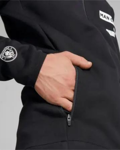 Sweat à Capuche Manchester City 2022/2023 - Noir - Footkorner