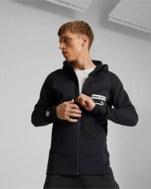 Sweat à Capuche Manchester City 2022/2023 - Noir - Footkorner