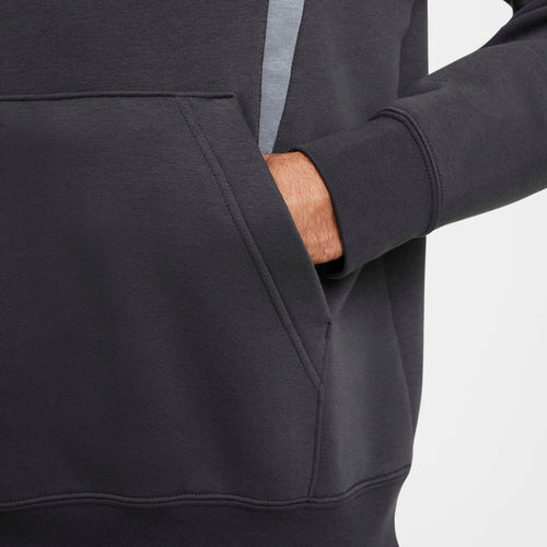 Sweat à capuche Nike Air - Gris/Orange - Footkorner