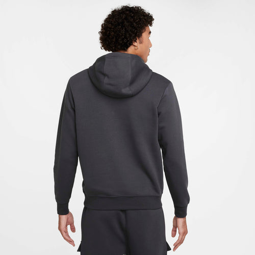 Sweat à capuche Nike Air - Gris/Orange - Footkorner