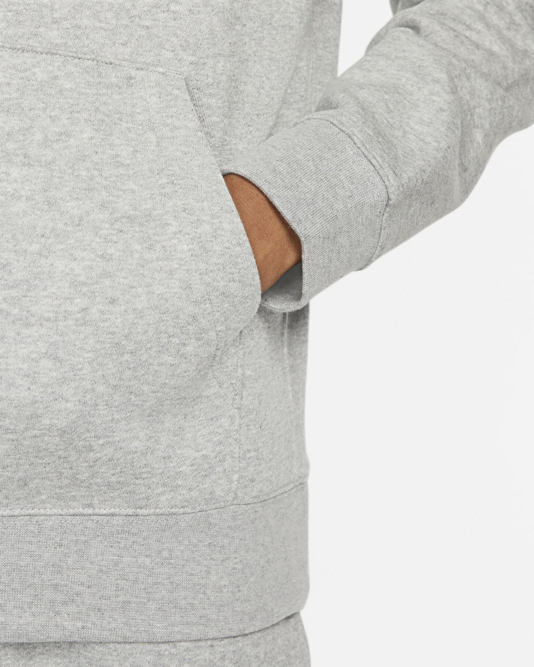 FootkornerNike Club Hoodie - Gray