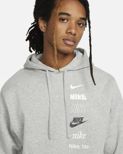Nike Club Hoodie - Gray - Footkorner