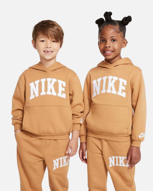 Sudadera con capucha Nike Fleece Junior - Camel - Footkorner