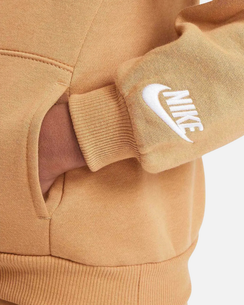 Sudadera con capucha Nike Fleece Junior - Camel - Footkorner