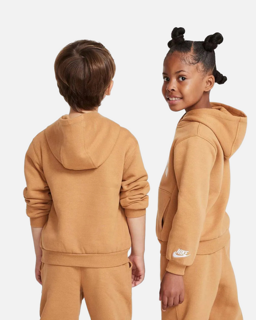 Sudadera con capucha Nike Fleece Junior - Camel - Footkorner
