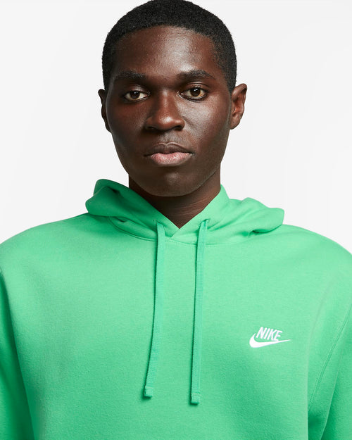 Sweat capuche Nike Sportswear Club fleece - Vert - Footkorner