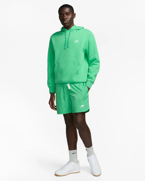 Sweat capuche Nike Sportswear Club fleece - Vert - Footkorner