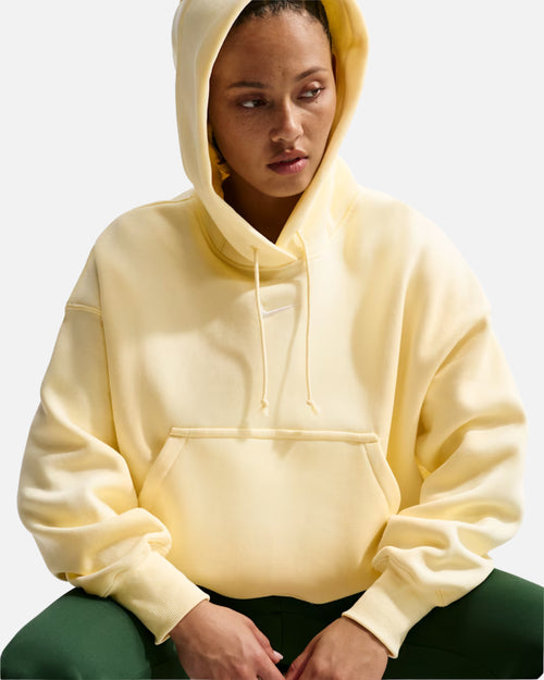Sweat à capuche Nike Sportswear Phoenix Femme - Jaune - Footkorner