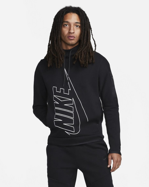 Sudadera con capucha Nike Tech Fleece - Negro - Footkorner