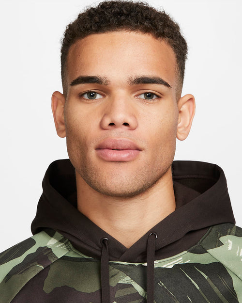 Sweat à capuche Nike Therma-Fit - Marron/Kaki - Footkorner