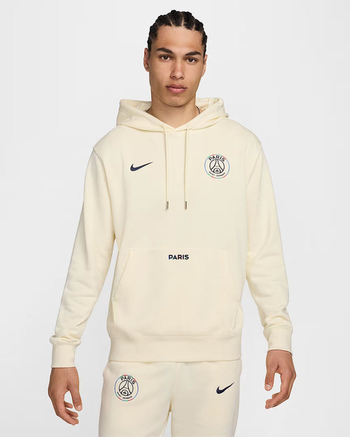 Sweat à capuche PSG 2024/2025 - Beige - Footkorner