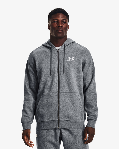 Sweat à Capuche Under Armour Running Essential Fleece - Gris - Footkorner