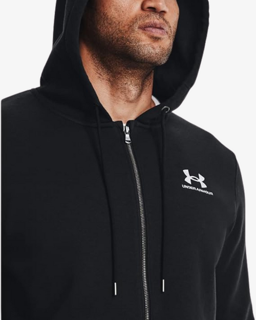 Sudadera con capucha Under Armour Essential Fleece - Negro - Footkorner