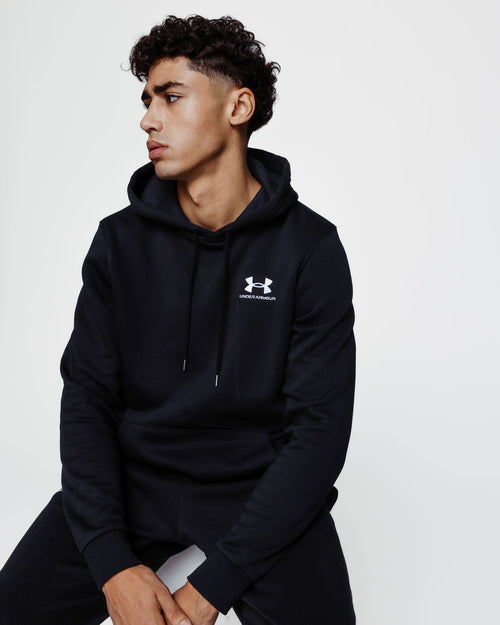 Under Armor Essential Hoodie - Black - Footkorner