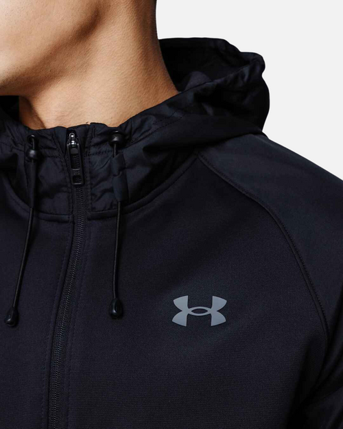 Giacca con cappuccio Under Armour Running Storm - Nero - Footkorner