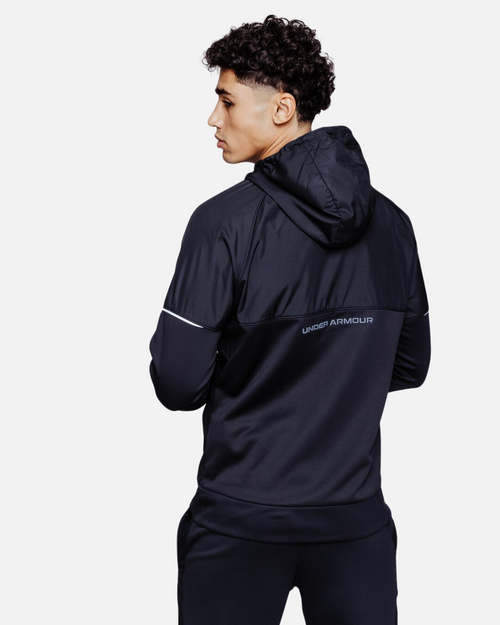 Giacca con cappuccio Under Armour Running Storm - Nero - Footkorner