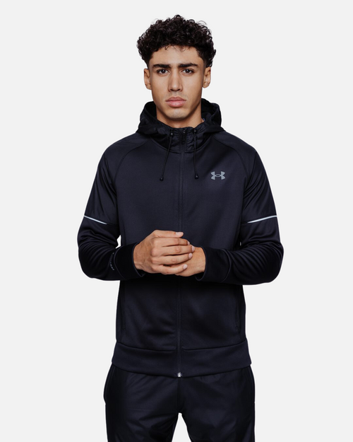 Giacca con cappuccio Under Armour Running Storm - Nero - Footkorner