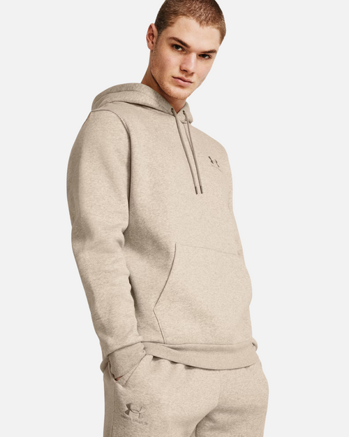 Sudadera con capucha Under Armour Icon Fleece - Beige - Footkorner