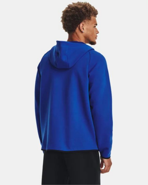 Under Armour Unstoppable Fleece-Hoodie – Blau - Footkorner