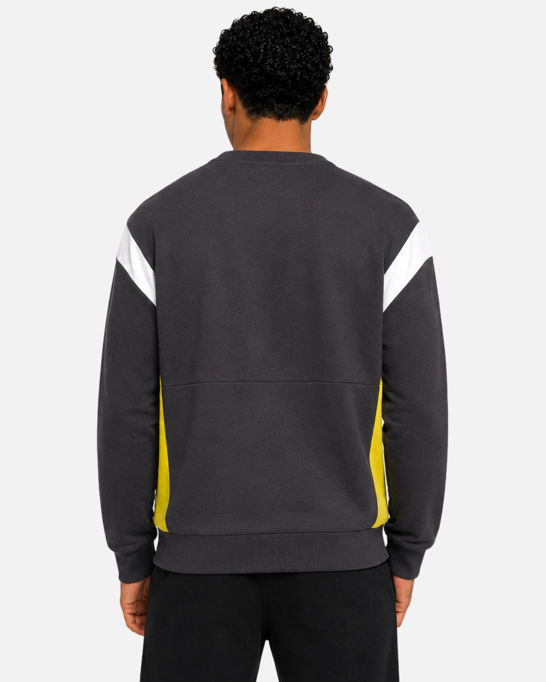 FootkornerSudadera Dortmund Archive - Gris/Blanco/Amarillo