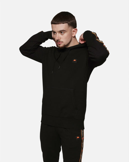 Ellesse Durango Hooded Sweatshirt - Black - Footkorner